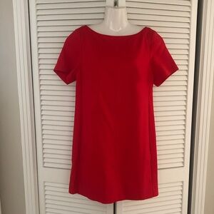 Maeve Red Short Sleeve Dress